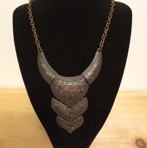 Tribal Design Statement Necklace